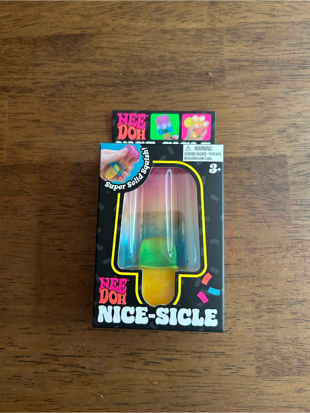 Needoh Nice-Sicle Rainbow Popsicle Squishy Toy